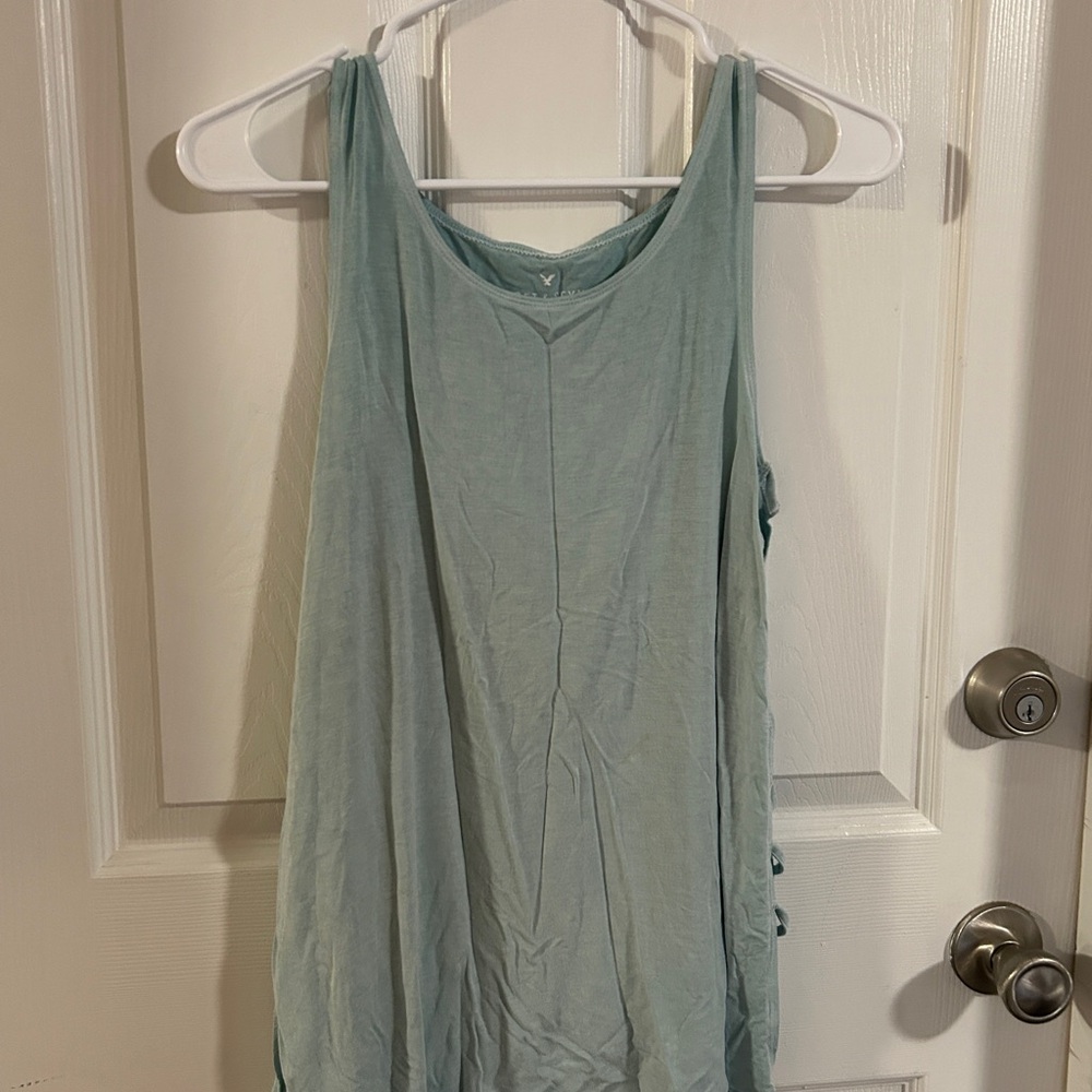 American Eagle Outfitters Light Blue Swim Coverup